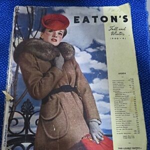 RARE Vintage Eaton's Catalogue Fall & Winter 1940-41  420 Pages